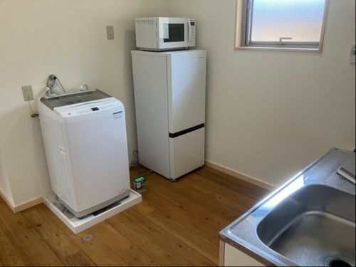 必要最低限の家電は取り揃えています