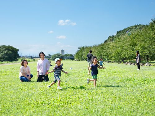 休日は無料で家族団らん