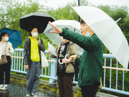 2022年度に開催した「移住体験ツアー」のようす