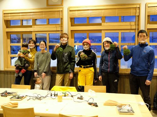 森の恵みでモノづくり体験