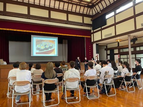 サマーインターンでは県外から多数の大学生が参加しました