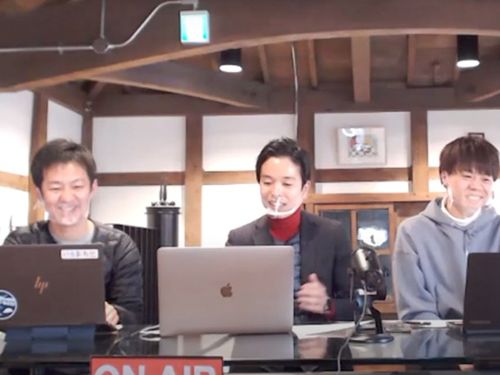 れまでの配信の様子です〜！ざっくばらんにお話ししましょう〜！