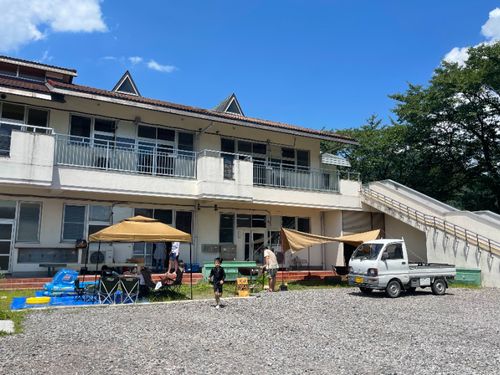 オフィス前でBBQ交流会も恒例開催しています。