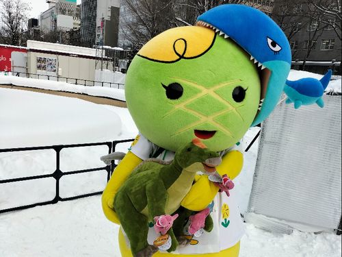 むかわ町公式ゆるキャラ「むかろん」