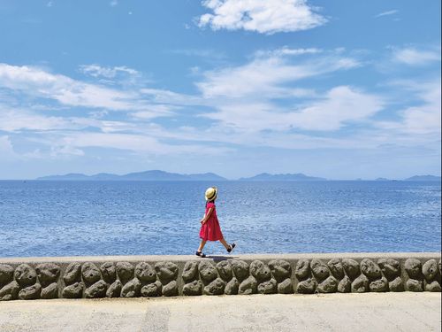 穏やかな瀬戸内海を眺めながらの海暮らし