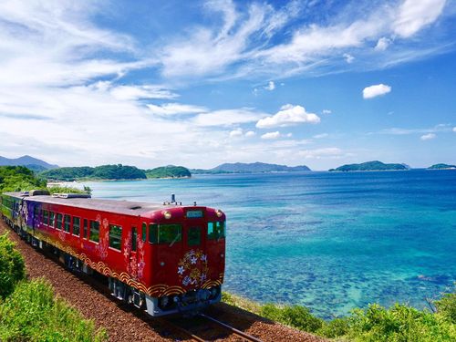 日本海を臨む萩市三見