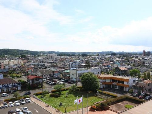 一関市街地の風景