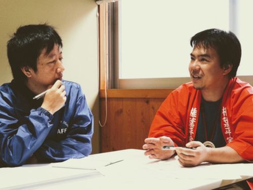 椎葉村メンバーの椎葉 豊さんと村上 健太さん