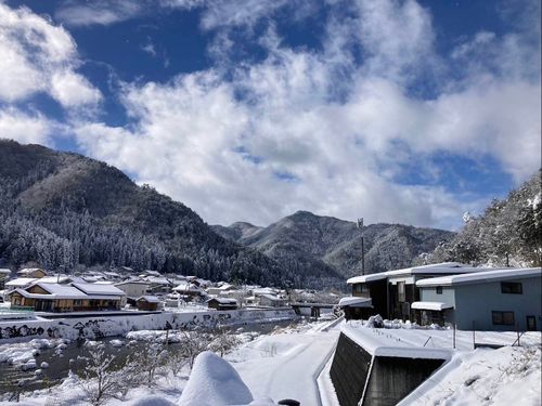 冬の養父市(積雪)