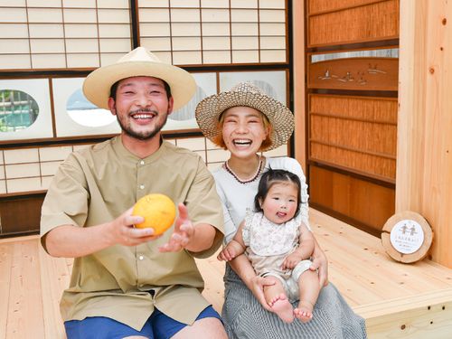 笑顔いっぱい