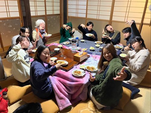 インターン生と食事会