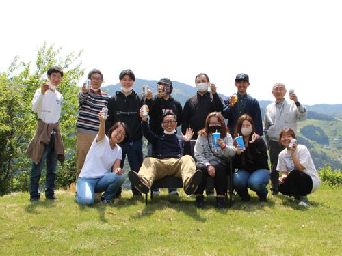 梅・柿の合間にはみんなで懇親会！