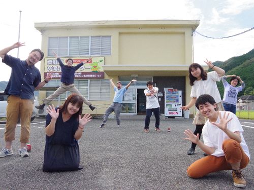 特徴②活動拠点として「真庭市交流定住センター」があり、隊員同士や行政職員、交流定住センタースタッフとの交流が盛ん