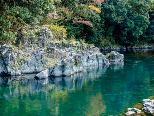 水質日本一に選ばれる高津川源泉