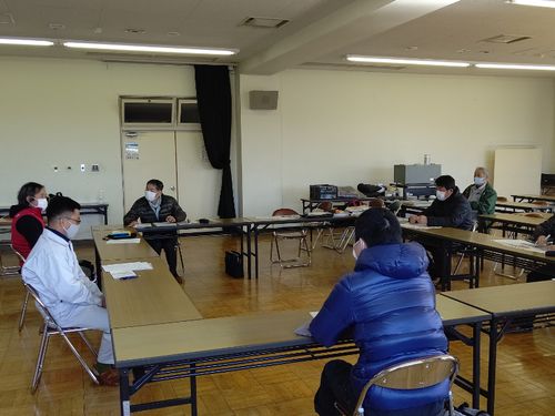 フォレストワーカーとの意見交換会の様子