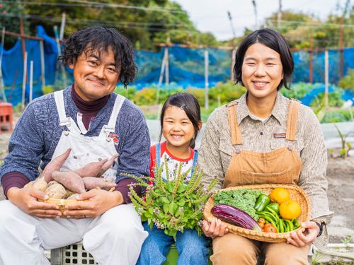 手間暇かけて丁寧に野菜をつくる農家さん