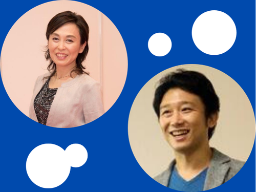 ゲストの中山さん／司会の安藤さん