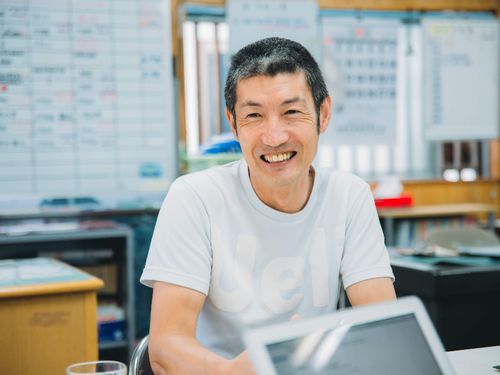 ソフト事業部責任者の竹田と一緒に最初は仕事をしていただきます