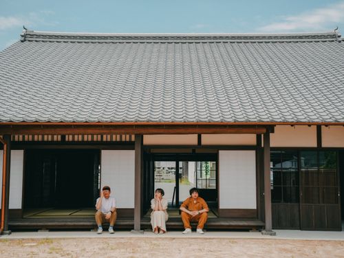 40坪の広いお庭。さまざまな人が交差する憩いの場にしたい