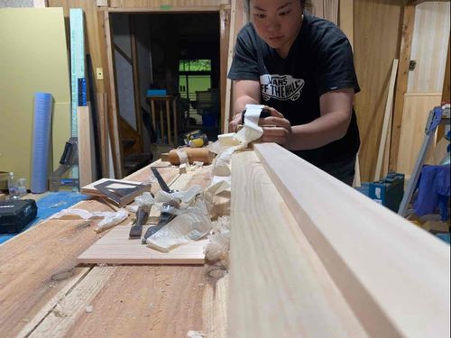 木工作家が創る家づくり　野口隊員