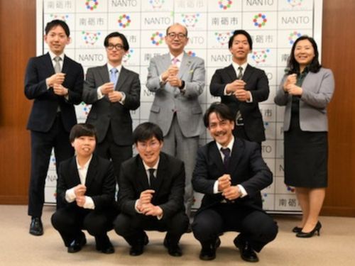 市内で活躍する協力隊員！