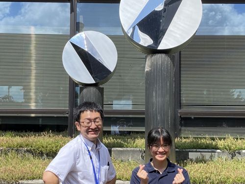 先輩隊員_芳形さん（左）、ファムティモさん（右）