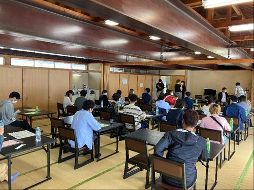 1対1のトークタイム。
