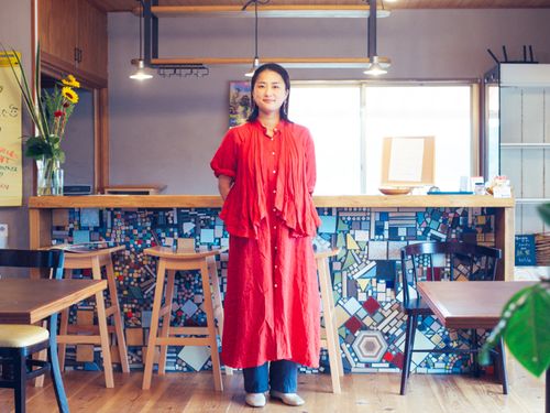「うみべのいえプロジェクト」を運営する西岡奈保子さん
