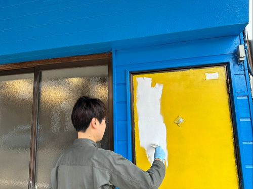空き家DIYの様子