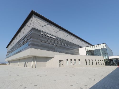 今年完成した伊藤鉱業アリーナつがる