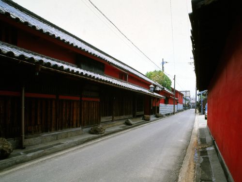 引田の街並み