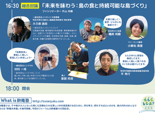 プログラム後半　総合討論