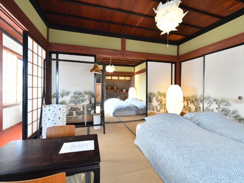 客室の様子。客室は3室あります。