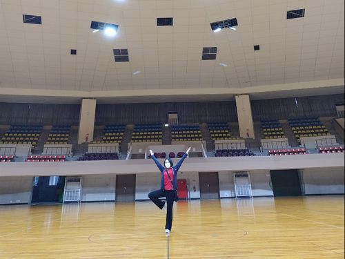 憧れの大きな体育館で夢を叶えた２０２３年１０月