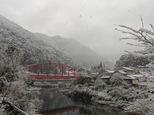 四国では珍しい雪景色が楽しめるかもしれません