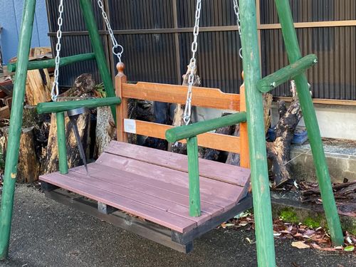 子供にも楽しい！手作りぶらんこ