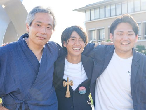 まちのコーディネーターとして活動している3名の地域おこし協力隊（着任2年目）