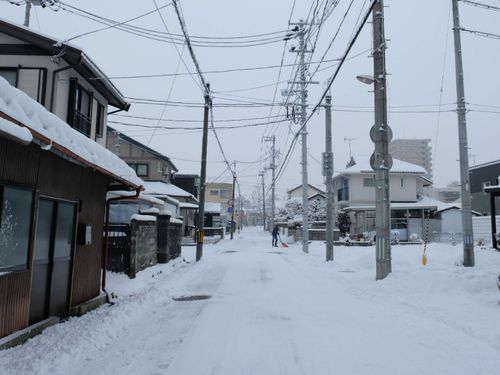 冬の街なか(参考写真)