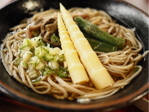 特産品の蕎麦