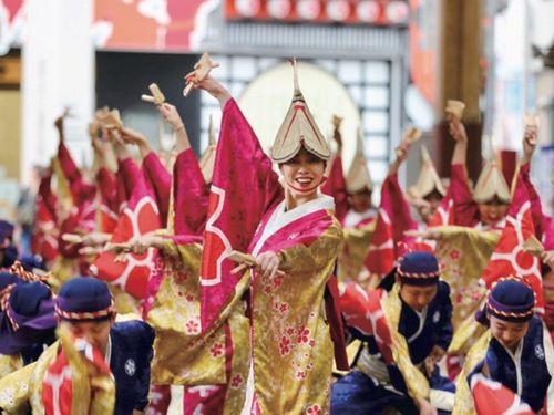 人の魅力（よさこい祭り）