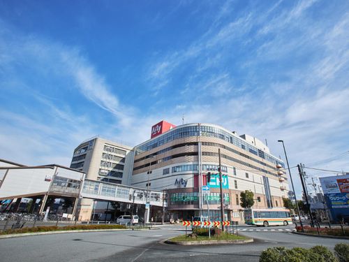 駅前商業ビル「Aity」（7階が市民プラザ）