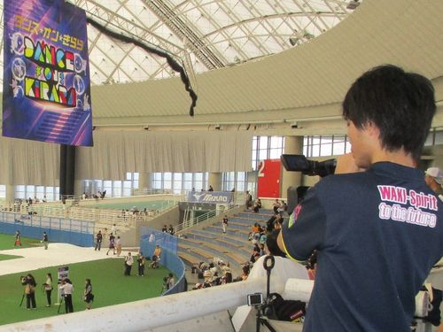 密着取材＆撮影中＠イベント会場