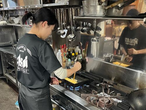 派遣先例：いち早く営業再開した、市民に愛される居酒屋