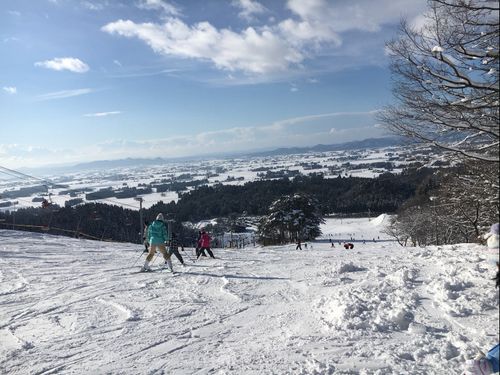 大台スキー場からの風景