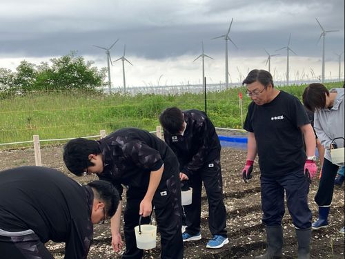 高校生の探究学習＊まちづくりの活動もスタートとしています