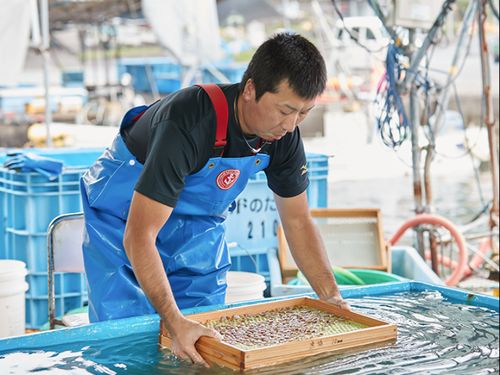 先輩漁師の橋場さん