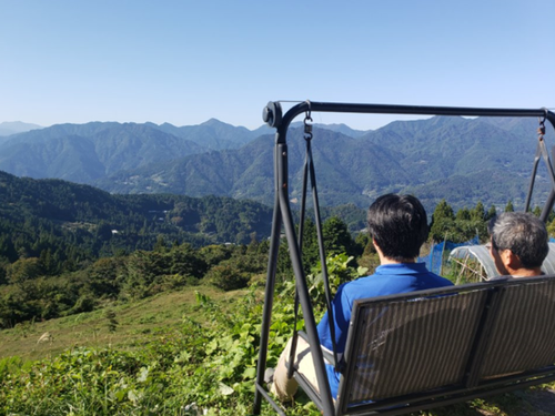雄大な山々のスケールには、癒されること多々です。