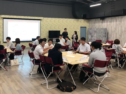 定期的に開催される企業間コラボ創出に向けた勉強会
