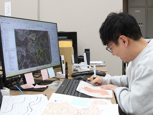 図面作成（最近はデジタル化が進んでいます）