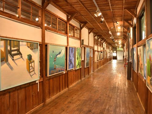廃校を活用した西会津国際芸術村